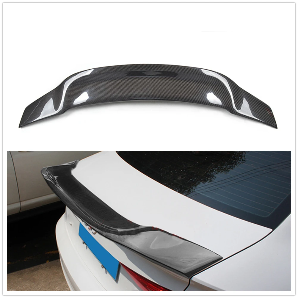 R Style Rear Trunk Spoiler Wing For Audi A4 & A4 Quattro B8 2009-2012 Sedan 4-Door Carbon Fiber Tailgate Lid Upper Splitter Lip
R Style Rear Trunk Spoiler Wing For Audi A4 & A4 Quattro B8 2009-2012 Sedan 4-Door Carbon Fiber Tailgate Lid Upper Splitter Lip