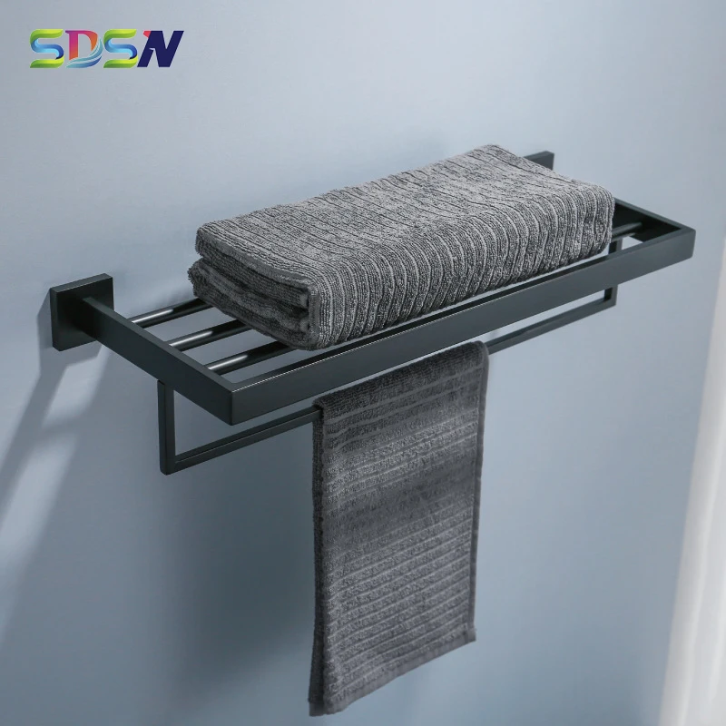 Bathroom Towel Rack SDSN Square Black Bronze Bath Towel Shelf 304 Stainless Steel Bath Towel Holder Black Bathroom Towel Racks
Bathroom Towel Rack SDSN Square Black Bronze Bath Towel Shelf 304 Stainless Steel Bath Towel Holder Black Bathroom Towel Racks