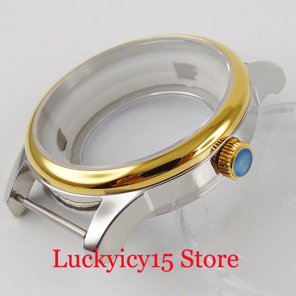 Fit ETA 2836 MIYOTA Movement Luxury High Quality Automatic Men Watch Case Seeing Backcover
Fit ETA 2836 MIYOTA Movement Luxury High Quality Automatic Men Watch Case Seeing Backcover