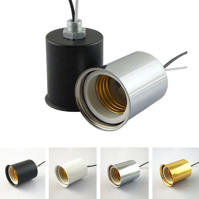 6pcs E27 Ceramic Screw Base Round LED Bulb Lamp Socket Holder Adapter Bulb Socket With 20cm Wire
6pcs E27 Ceramic Screw Base Round LED Bulb Lamp Socket Holder Adapter Bulb Socket With 20cm Wire