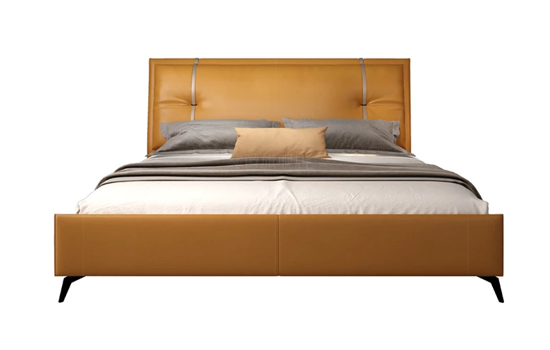 Italian light luxury cappa head layer leather bed 1.8 meters ins bed master bedroom double Nordic modern simple large soft bed
Italian light luxury cappa head layer leather bed 1.8 meters ins bed master bedroom double Nordic modern simple large soft bed