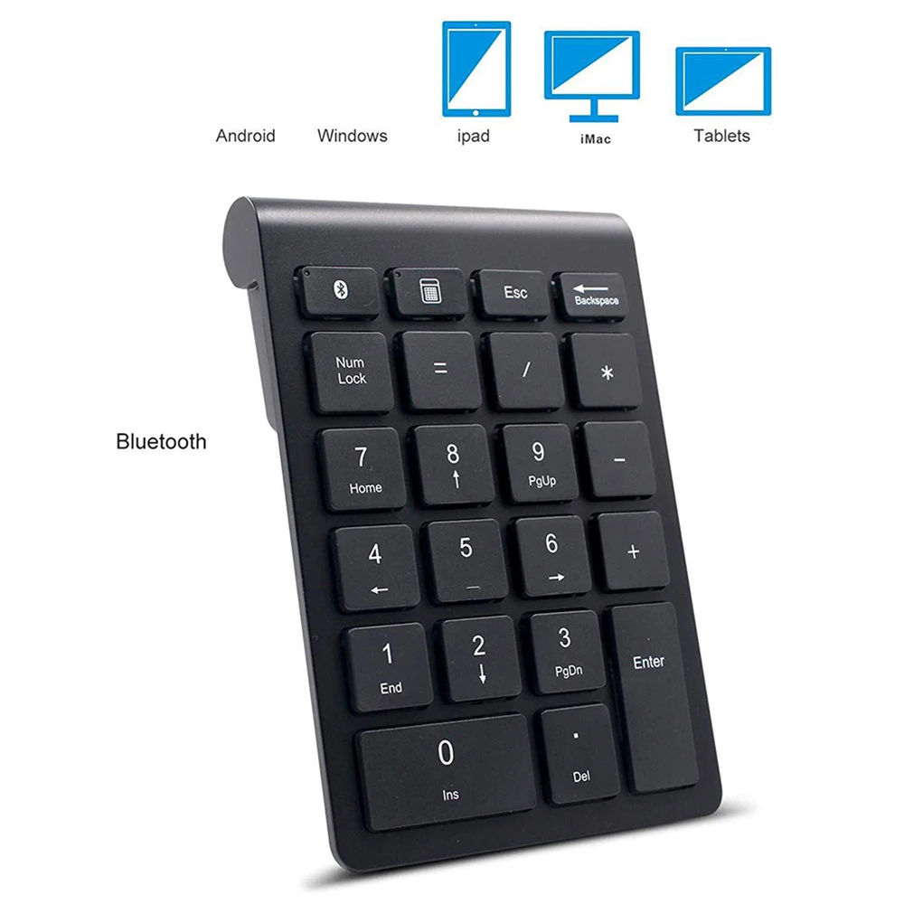 Black Keyboard 22 Keys MIni Numpad Numeric Keypad For Windows iOS Android System Brand New
Black Keyboard 22 Keys MIni Numpad Numeric Keypad For Windows iOS Android System Brand New