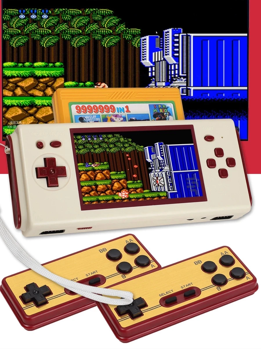New HD Wireless Two Player Red And White Handheld Game Console,Retro Game Player Compatible With FC Yellow Multi Cartridge
New HD Wireless Two Player Red And White Handheld Game Console,Retro Game Player Compatible With FC Yellow Multi Cartridge