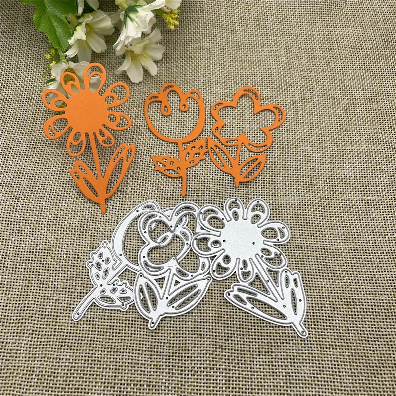 Three little flowers background Metal Cutting Dies Stencils For DIY Scrapbooking Decorative Embossing Handcraft Template
Three little flowers background Metal Cutting Dies Stencils For DIY Scrapbooking Decorative Embossing Handcraft Template