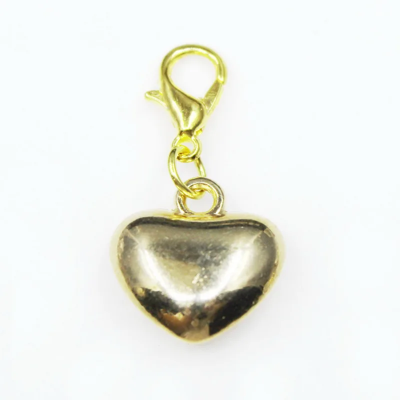 Hot selling 50pcs gold plain heart charm Lobster Clasp Charms Hanging Charm DIY Jewelry Accessory bracelet dangle Charms
Hot selling 50pcs gold plain heart charm Lobster Clasp Charms Hanging Charm DIY Jewelry Accessory bracelet dangle Charms