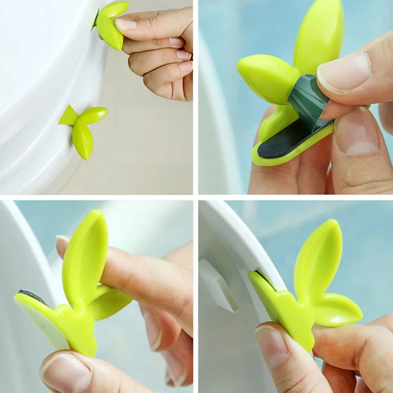 Toilet Lid Handle Portable Paste 2 pcs Anti-dirty Cover Flipper Natural Leaves Type Bathroom Accessories Toilet Seat Lifter
Toilet Lid Handle Portable Paste 2 pcs Anti-dirty Cover Flipper Natural Leaves Type Bathroom Accessories Toilet Seat Lifter