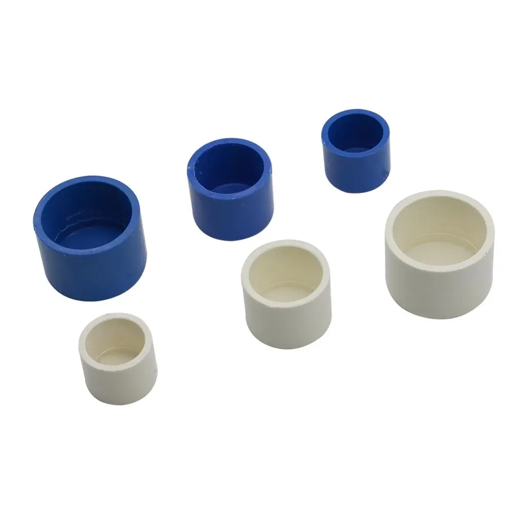 5 Pcs Inner Diameter 20/25/32mm PVC End Plug Garden Irrigation Pipe End Connectors Blue/White Waterstop Plug Adapters
5 Pcs Inner Diameter 20/25/32mm PVC End Plug Garden Irrigation Pipe End Connectors Blue/White Waterstop Plug Adapters