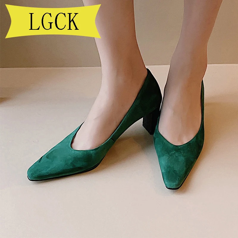 Plus Size 34-43 Fashion Genuine Leather Ladies Pumps Sexy Pointed Toe Slip-On Shoes Handmade Office 6 Cm High Heel Women Pumps
Plus Size 34-43 Fashion Genuine Leather Ladies Pumps Sexy Pointed Toe Slip-On Shoes Handmade Office 6 Cm High Heel Women Pumps