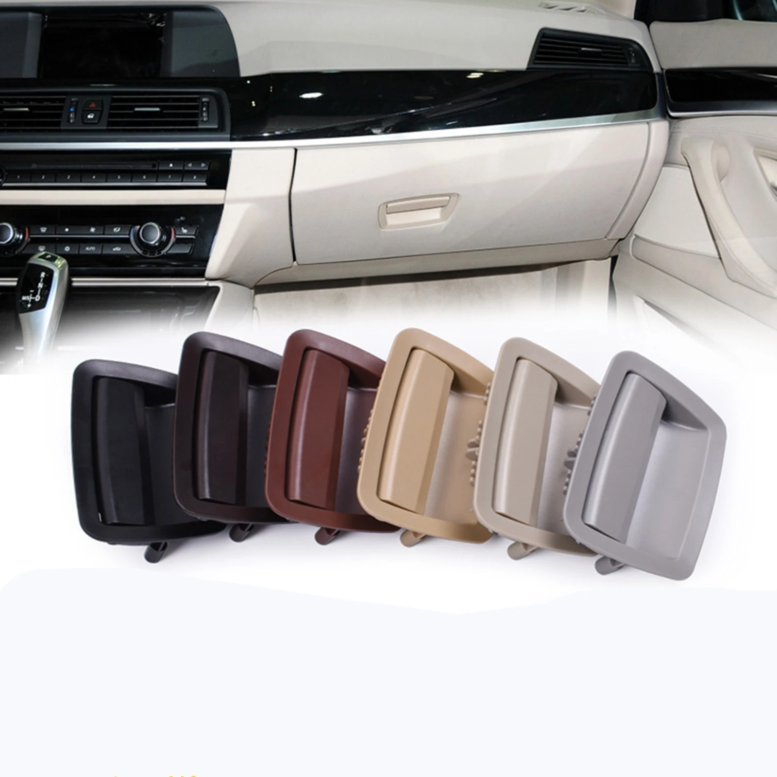 For BMW 5/7 Series F10 M5 F11 F01 F02 F04 2009-2016 Car Front Glove Box Compartment Cover Handle Handknob Right Passeger Side
For BMW 5/7 Series F10 M5 F11 F01 F02 F04 2009-2016 Car Front Glove Box Compartment Cover Handle Handknob Right Passeger Side
