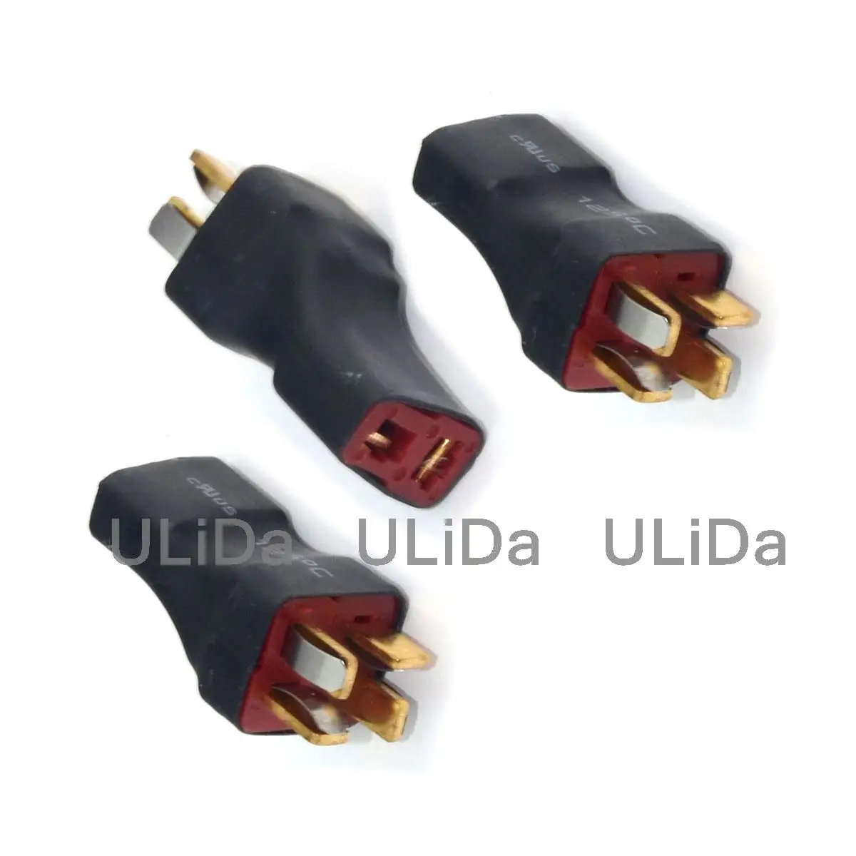 3pcs T-Plug Deans Style Series RC Battery ESC Connector / Adapter 1F2M for Helicopter Multicopter Quadcopter
3pcs T-Plug Deans Style Series RC Battery ESC Connector / Adapter 1F2M for Helicopter Multicopter Quadcopter