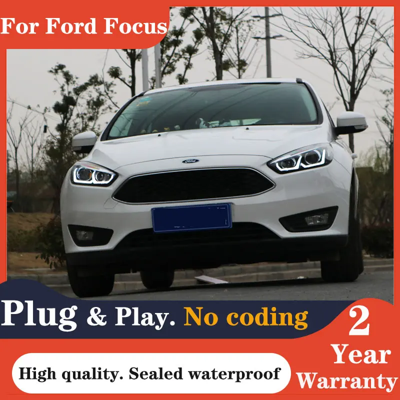LED Head Lamp case for Ford Focus 2015-2018 Headlights LED Headlight DRL Lens Double Beam Bi-Xenon HID car Accessories
LED Head Lamp case for Ford Focus 2015-2018 Headlights LED Headlight DRL Lens Double Beam Bi-Xenon HID car Accessories