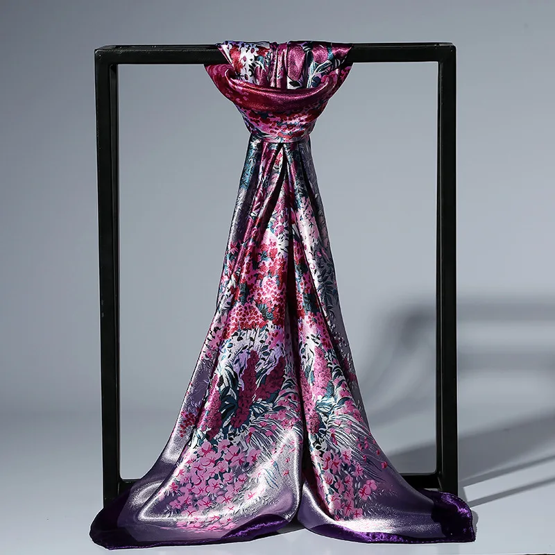 90cm Fashion Silk Satin Scarf For Women Headband Floral Print Kerchief Hijab Scarves Fermale Square Shawls and Wraps Neck Scarfs
90cm Fashion Silk Satin Scarf For Women Headband Floral Print Kerchief Hijab Scarves Fermale Square Shawls and Wraps Neck Scarfs