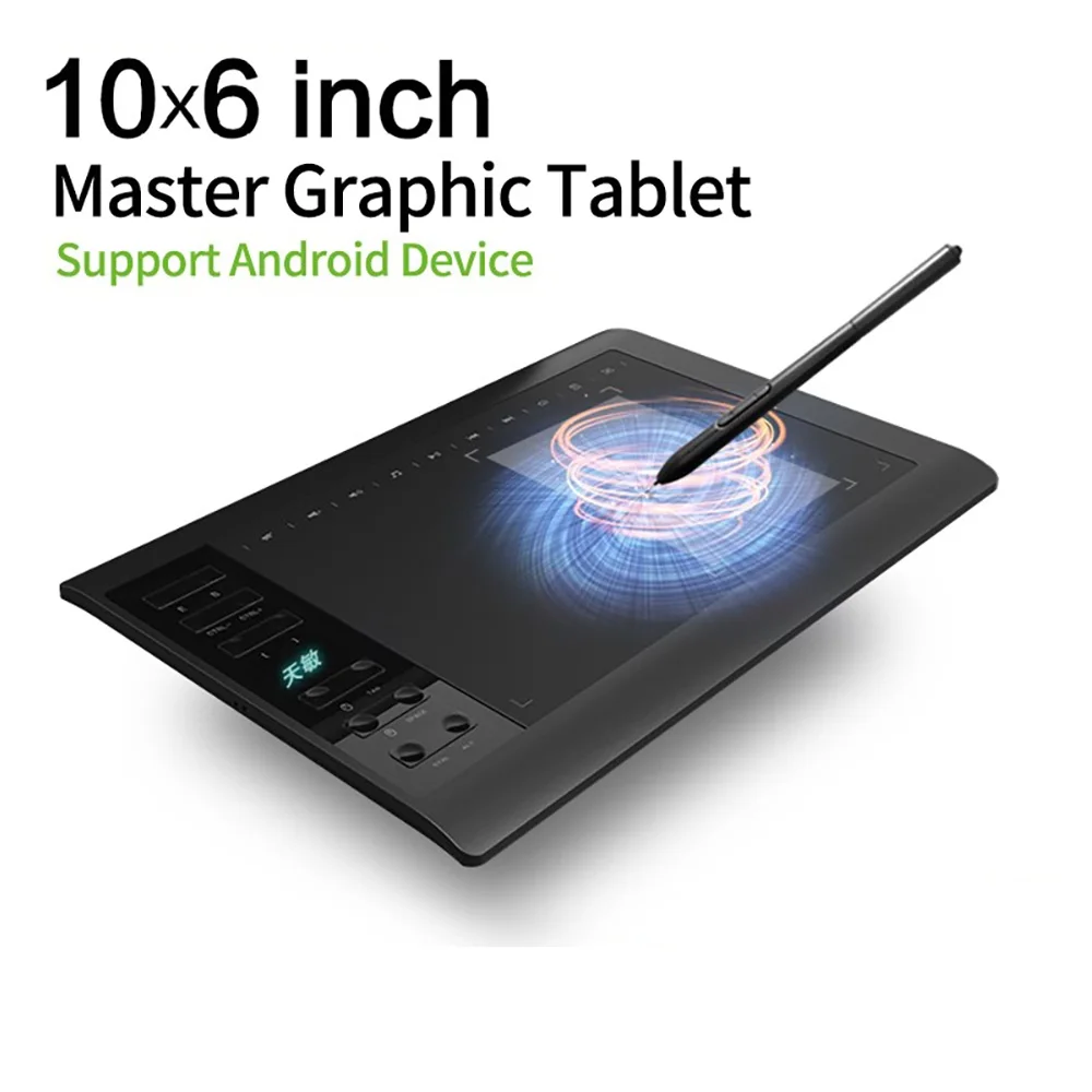 Оригинальный графический планшет 10moons G10 Master, 8192 уровней, цифровой планшет для рисования, не требует зарядки, планшет с ручкой, поддержка телефонов Android
Оригинальный графический планшет 10moons G10 Master, 8192 уровней, цифровой планшет для рисования, не требует зарядки, планшет с ручкой, поддержка телефонов Android
