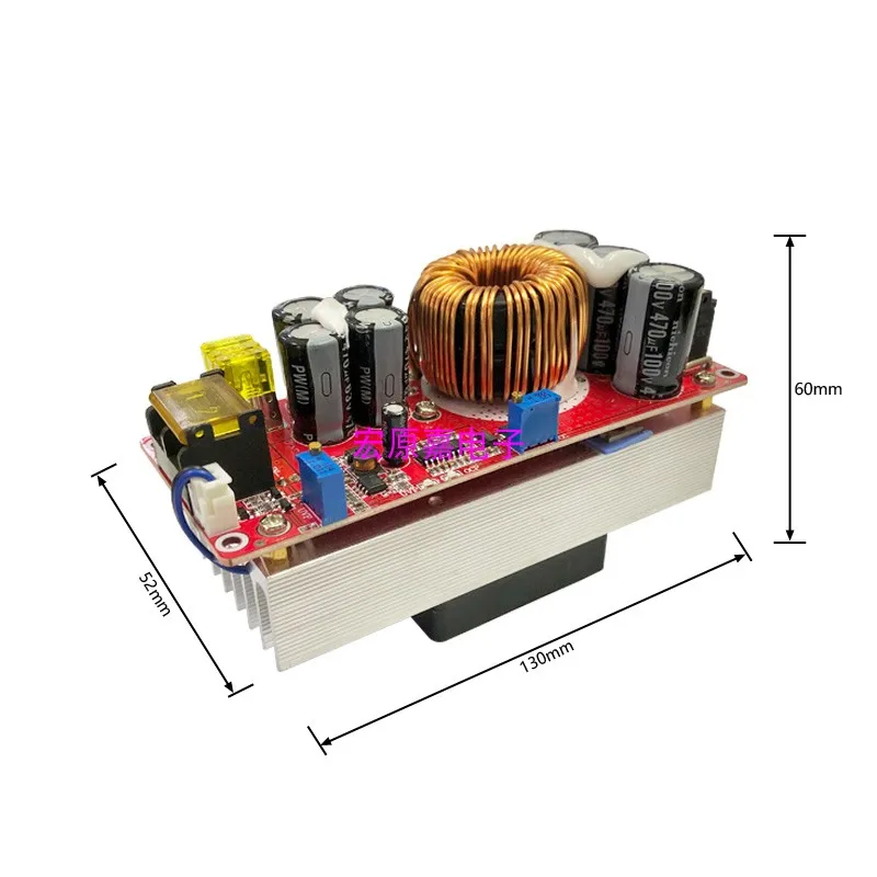 DC-DC1500W30A High Current Constant Voltage Constant Current Boost Solar Car Charging LED Driver Power Module
DC-DC1500W30A High Current Constant Voltage Constant Current Boost Solar Car Charging LED Driver Power Module