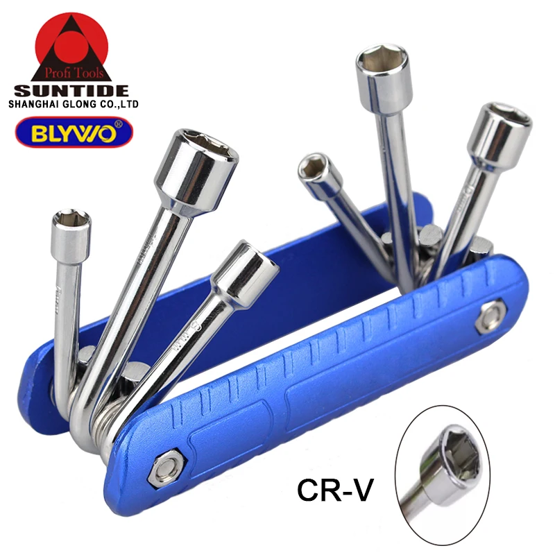 Socket Wrench Set Portable 6 in 1 Multi-function Repair Tool Set Hexagonal Screwdriver Kits Auto Repairing Hand Tool Set
Socket Wrench Set Portable 6 in 1 Multi-function Repair Tool Set Hexagonal Screwdriver Kits Auto Repairing Hand Tool Set