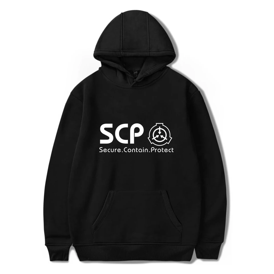 Новые мужские толстовки с капюшоном Scp Foundation свитер для женщин, пуловер, хлопковые свитшоты, осенне-зимняя черная куртка, одежда
Новые мужские толстовки с капюшоном Scp Foundation свитер для женщин, пуловер, хлопковые свитшоты, осенне-зимняя черная куртка, одежда