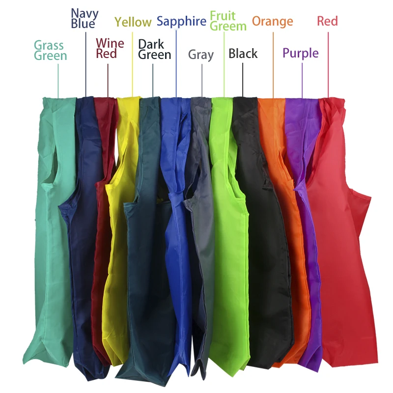12color Portable Bag Beach Grocery Handbag Super Market Reusable Shopping Pouch Pet Pocket Foldable Sachet Can Be Customized
12color Portable Bag Beach Grocery Handbag Super Market Reusable Shopping Pouch Pet Pocket Foldable Sachet Can Be Customized