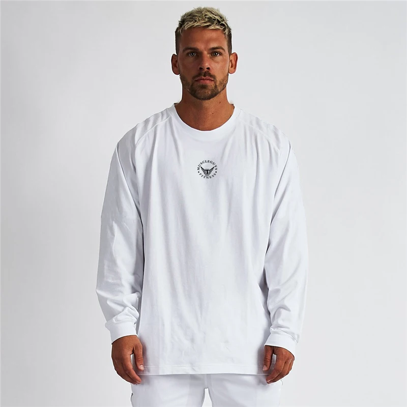 Brand Men's Color Fitness Fashion Long Sleeve Bodybuilding TShirts Breathable Training Trend Oversize Sports T Shirt
Brand Men's Color Fitness Fashion Long Sleeve Bodybuilding TShirts Breathable Training Trend Oversize Sports T Shirt