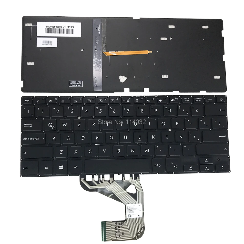 Латиноамериканская клавиатура с подсветкой для ASUS S406 S406U S406UA VivoBook S14, детали с испанской лампой 0KN1-2P1LA13 2628LA00, новинка
Латиноамериканская клавиатура с подсветкой для ASUS S406 S406U S406UA VivoBook S14, детали с испанской лампой 0KN1-2P1LA13 2628LA00, новинка