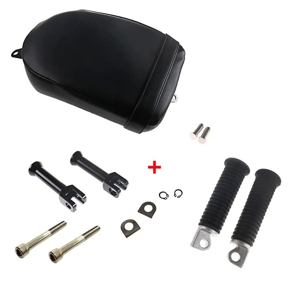 Rear Passenger Seat With Foot Bracket Footpegs For Harley Street Bob 2018-2020 FXBB
Rear Passenger Seat With Foot Bracket Footpegs For Harley Street Bob 2018-2020 FXBB