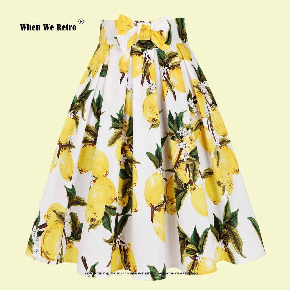 Blue Lemon Floral Print Vintage Skirt with Pockets SS0012 Cotton Classic Gift 50s 60s Summer Spring Women Skirts
Blue Lemon Floral Print Vintage Skirt with Pockets SS0012 Cotton Classic Gift 50s 60s Summer Spring Women Skirts