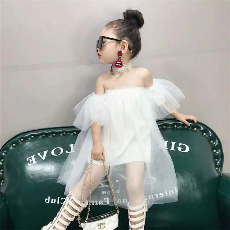 Flower Girls Petticoat Underskirt Girls Dress Strapless Wrapped Chest Mesh Gown Fairy Summer Children's Clothing 3-9 Years Old
Flower Girls Petticoat Underskirt Girls Dress Strapless Wrapped Chest Mesh Gown Fairy Summer Children's Clothing 3-9 Years Old