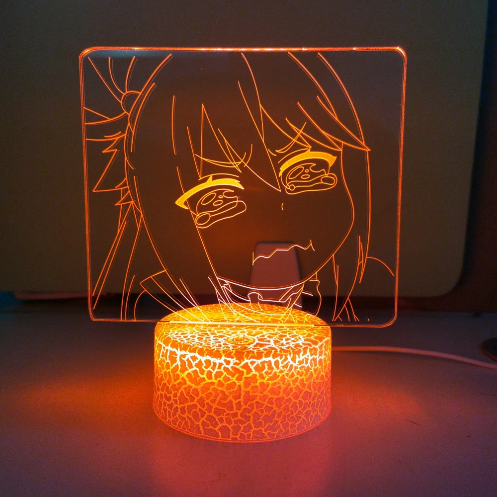Anime 3d Lamp Led Light KonoSuba Aqua for Kids Bedroom Decor Night Light Kids child Brithday Gift Room Light
Anime 3d Lamp Led Light KonoSuba Aqua for Kids Bedroom Decor Night Light Kids child Brithday Gift Room Light