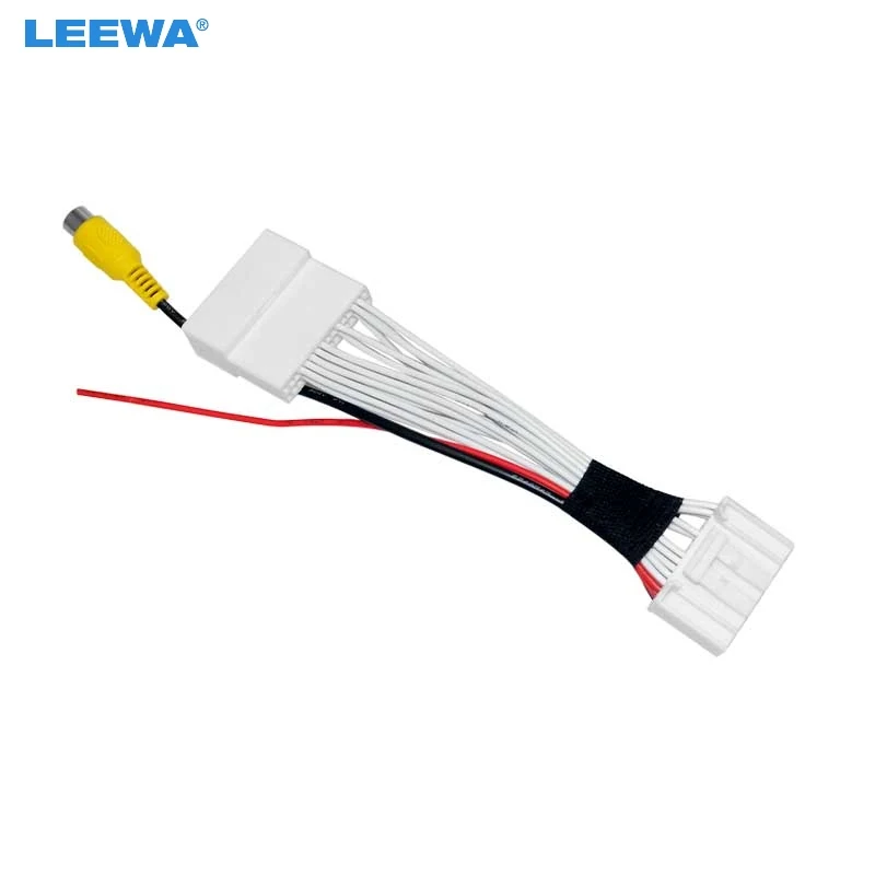 LEEWA 5pcs Car Parking Rear Camera Video Plug Converter Cable For Mazda 2 3 6 CX-5 Parking Reverse Wire Adapter #CA6809
LEEWA 5pcs Car Parking Rear Camera Video Plug Converter Cable For Mazda 2 3 6 CX-5 Parking Reverse Wire Adapter #CA6809