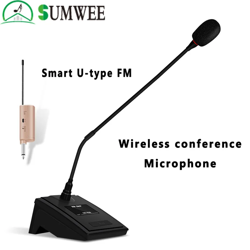 Wireless Conference System Audio Broadcast Desktop Adjustable Goose Neck Special Microphone
Wireless Conference System Audio Broadcast Desktop Adjustable Goose Neck Special Microphone