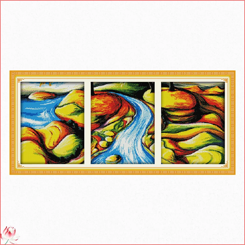 Набор для вышивки крестом The Flowing River, набор для вышивания «сделай сам», 11CT 14CT, наборы для рукоделия, набор для шитья, украшение для дома, ремесла, подарок
Набор для вышивки крестом The Flowing River, набор для вышивания «сделай сам», 11CT 14CT, наборы для рукоделия, набор для шитья, украшение для дома, ремесла, подарок