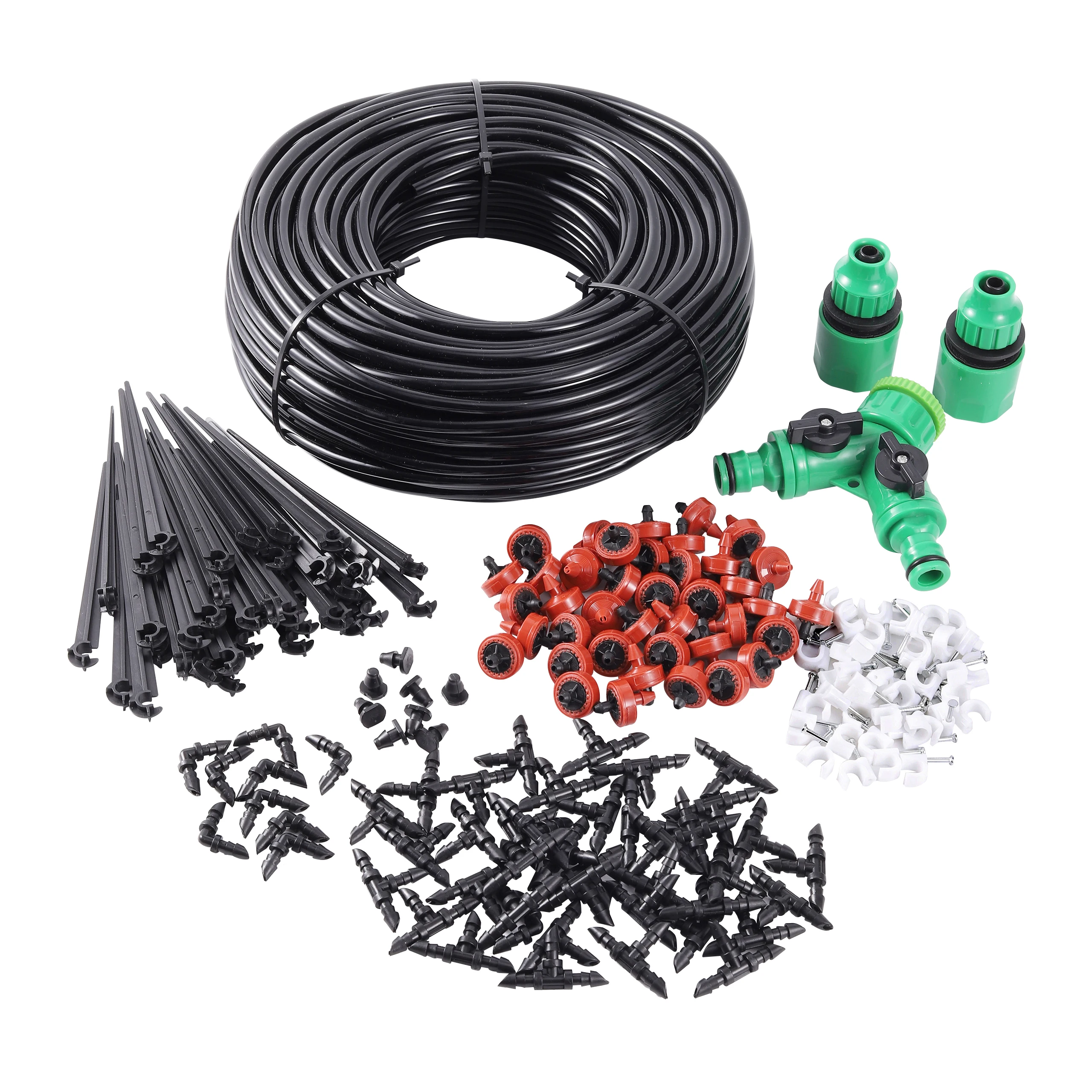 1 Set 10/15/20/25/30/40m Drip Irrigation Spot Watering Kit 2L Drip Emitter Garden Agriculture Irrigation Compensation Regulator
1 Set 10/15/20/25/30/40m Drip Irrigation Spot Watering Kit 2L Drip Emitter Garden Agriculture Irrigation Compensation Regulator