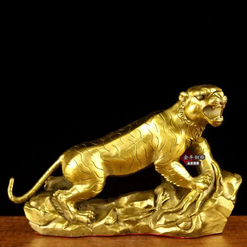 Pure Brass Tiger Ornaments Zodiac Copper Tiger Crafts Office Porch Display Birthday Gifts Large Home Decor Modern
Pure Brass Tiger Ornaments Zodiac Copper Tiger Crafts Office Porch Display Birthday Gifts Large Home Decor Modern
