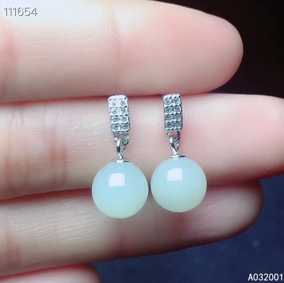 KJJEAXCMY fine jewelry natural jadeite jade 925 sterling silver women earrings new Ear Studs support test fashion
KJJEAXCMY fine jewelry natural jadeite jade 925 sterling silver women earrings new Ear Studs support test fashion
