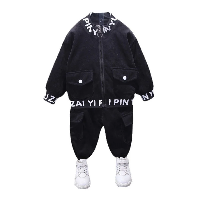 New Spring Autumn Baby Girls Clothes Boys Letter Jacket Pants 2Pcs/Sets Infant Active Costume Children Clothing Kids Tracksuits
New Spring Autumn Baby Girls Clothes Boys Letter Jacket Pants 2Pcs/Sets Infant Active Costume Children Clothing Kids Tracksuits