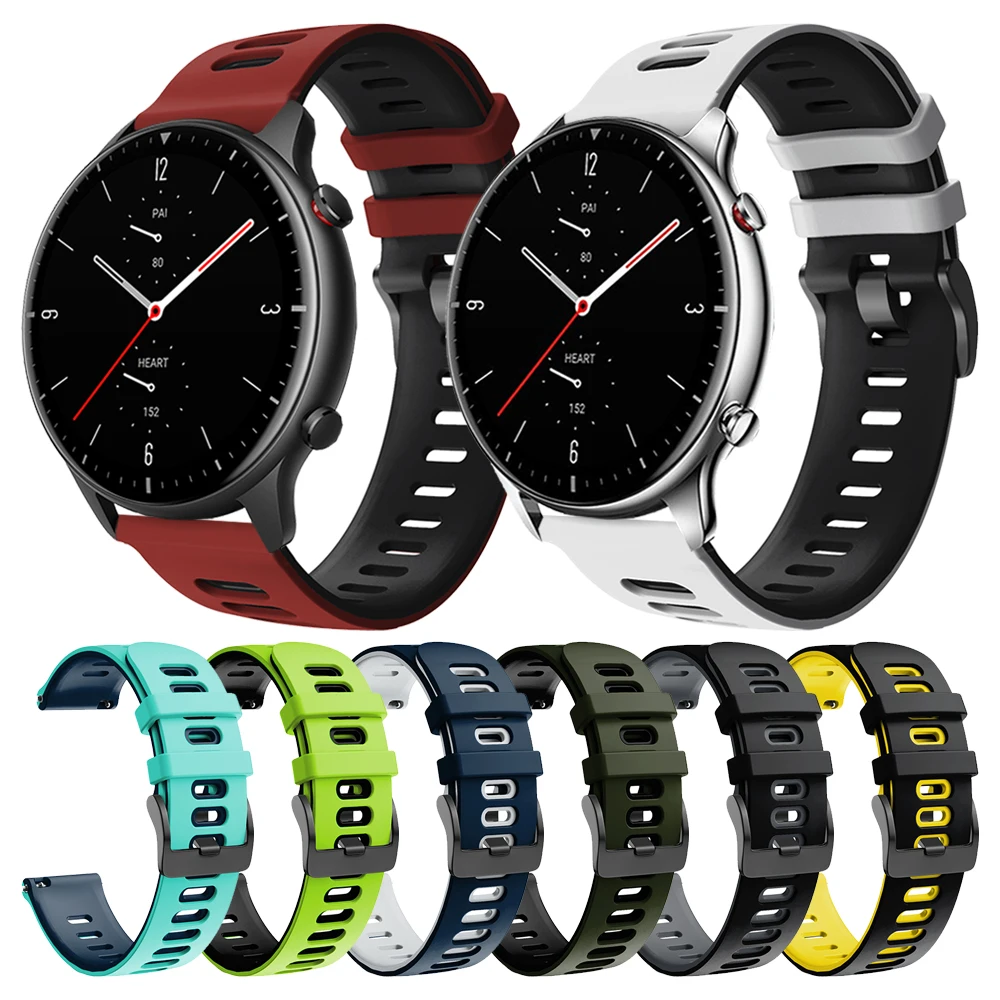 Silicone Band For Amazfit GTR 2 GTR2 Sport Strap Watchband for Huami Amazfit Smart watch Wrist band Bracelet ремешок Correa
Silicone Band For Amazfit GTR 2 GTR2 Sport Strap Watchband for Huami Amazfit Smart watch Wrist band Bracelet ремешок Correa