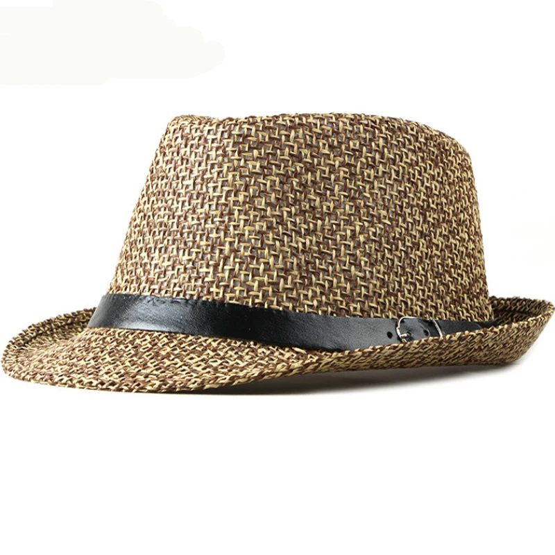 MZ2377 Spring Summer Sun Hat Breathable Trilby Fedoras Hat Men Women Vintage Black Leather Belt Straw Hat Male Outdoor Beach Hat
MZ2377 Spring Summer Sun Hat Breathable Trilby Fedoras Hat Men Women Vintage Black Leather Belt Straw Hat Male Outdoor Beach Hat