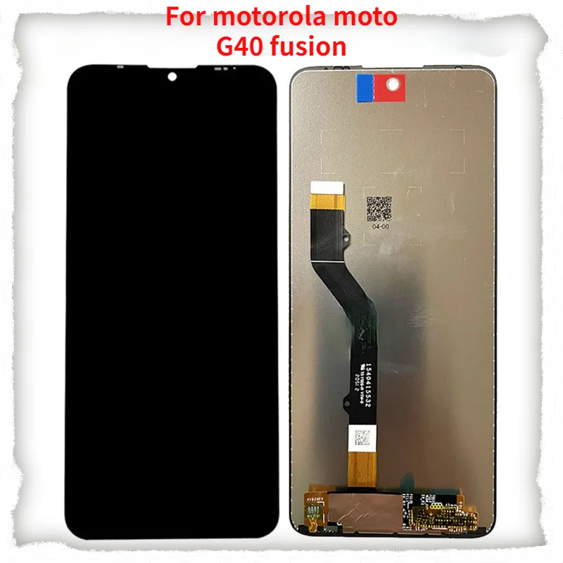 For Motorola Moto G40 Fusion LCD Display Touch Screen Digitizer Assembly For G40 Fusion PANV0001IN PANV0005IN PANV0009IN
For Motorola Moto G40 Fusion LCD Display Touch Screen Digitizer Assembly For G40 Fusion PANV0001IN PANV0005IN PANV0009IN