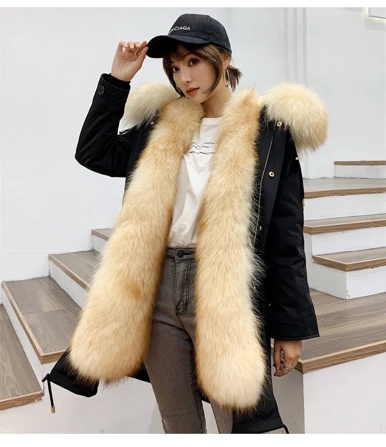 Real Parka Fur Coat Female Natural Raccoon Fur Jacket Winter Coat Women Clothes 2020 Warm Long Jackets Manteau Femme MY s
Real Parka Fur Coat Female Natural Raccoon Fur Jacket Winter Coat Women Clothes 2020 Warm Long Jackets Manteau Femme MY s