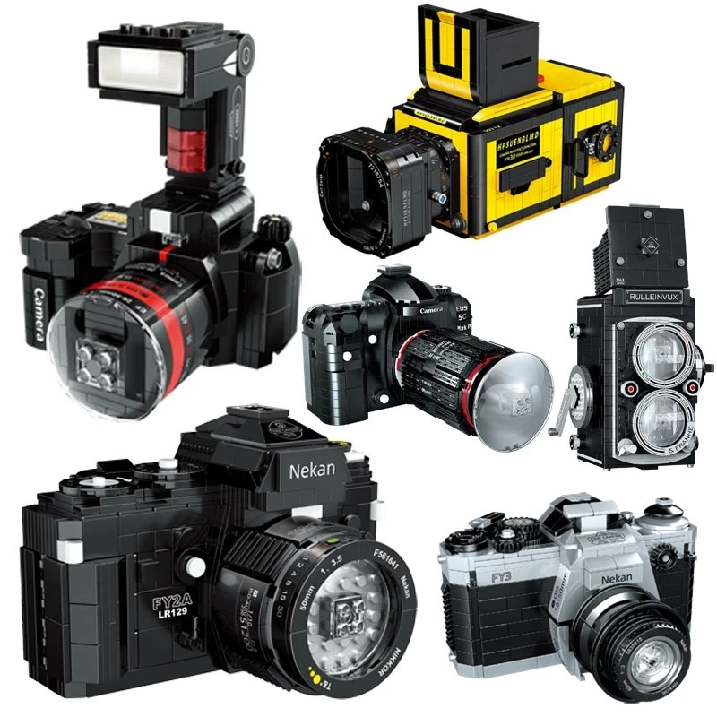 Creative Digital Camera Building Blocks DIY Plastic Bricks Children Toys Fun Kids Birthday Gifts Man Girl Compatible with Loz
Creative Digital Camera Building Blocks DIY Plastic Bricks Children Toys Fun Kids Birthday Gifts Man Girl Compatible with Loz