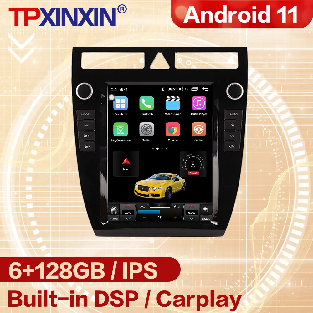 128GB Carplay Tesla Screen Android 11 Multimedia Player For Audi A6 1999 2000 2001 2002 2003 GPS Radio Receiver Player Head Unit
128GB Carplay Tesla Screen Android 11 Multimedia Player For Audi A6 1999 2000 2001 2002 2003 GPS Radio Receiver Player Head Unit