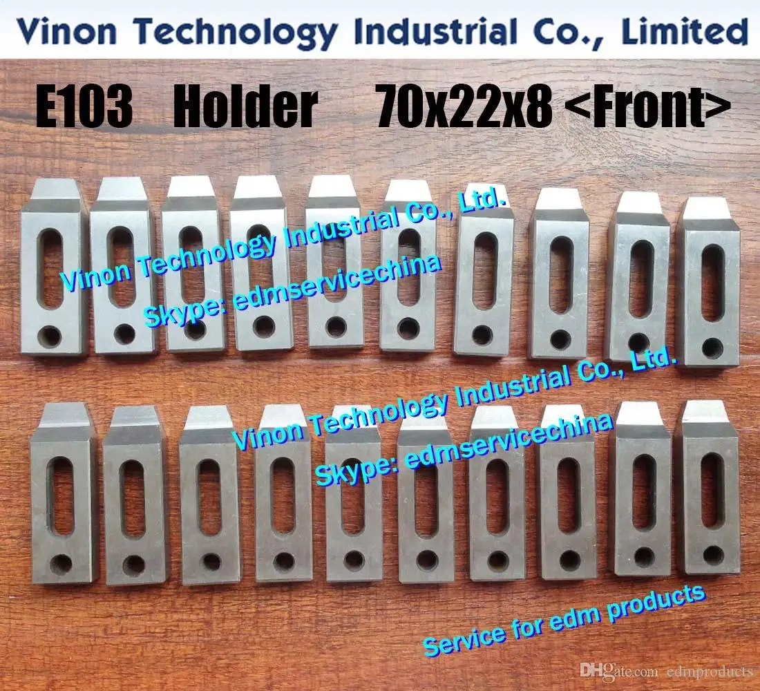 (2pcs/lot) 70Lx22Wx8H with M8 hole E103 edm Clamping Jig Holder Parts (Front type)
(2pcs/lot) 70Lx22Wx8H with M8 hole E103 edm Clamping Jig Holder Parts (Front type)