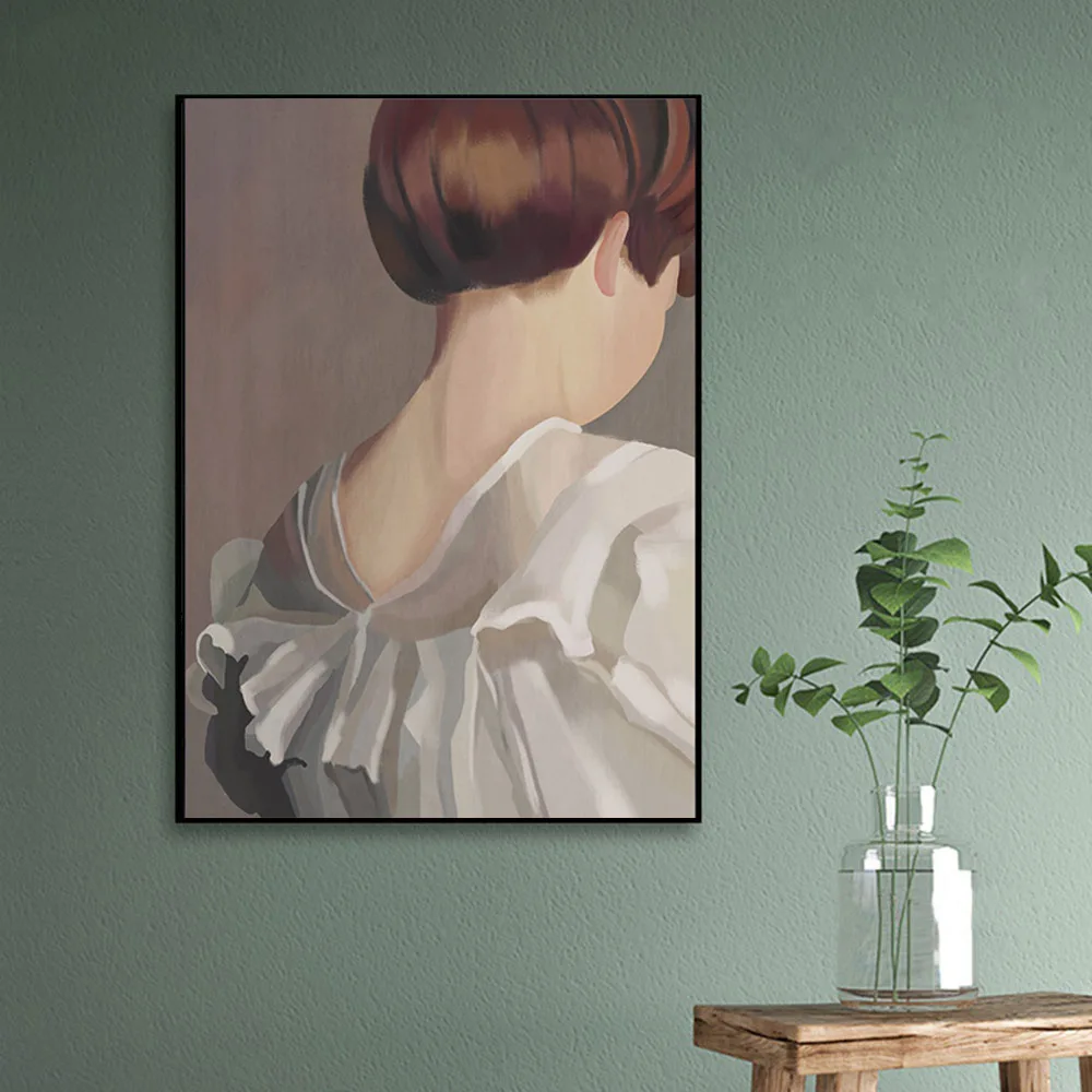 Neoclassical Figure's back painting Nordic poster Canvas Painting Wall Art Painting Livingroom Home Decoration Unframed
Neoclassical Figure's back painting Nordic poster Canvas Painting Wall Art Painting Livingroom Home Decoration Unframed