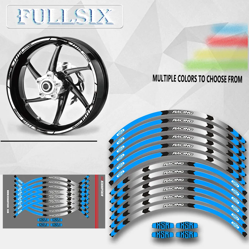 Motorcycle front and rear wheels Edge Outer Rim Sticker Reflective Stripe Wheel Decals For YAMAHA XSR
Motorcycle front and rear wheels Edge Outer Rim Sticker Reflective Stripe Wheel Decals For YAMAHA XSR