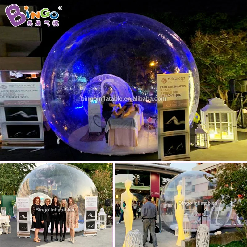 Eco-Friendly 4Meters Giant Transparent Inflatable Bubble Ball for Event / Blow up Snow Glob for Display Toys
Eco-Friendly 4Meters Giant Transparent Inflatable Bubble Ball for Event / Blow up Snow Glob for Display Toys