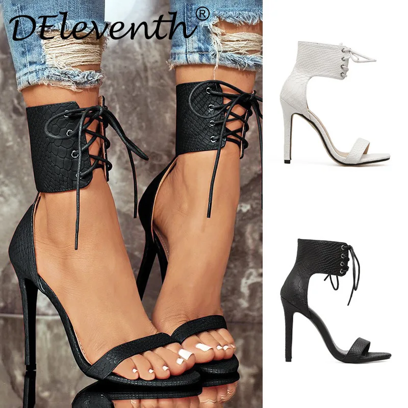 2023 Summer Women Sandals High Heels Shoes Fall Best Street Look Round Toe PU 11.5CM Thin Heels High heels Lace Up women shoes
2023 Summer Women Sandals High Heels Shoes Fall Best Street Look Round Toe PU 11.5CM Thin Heels High heels Lace Up women shoes