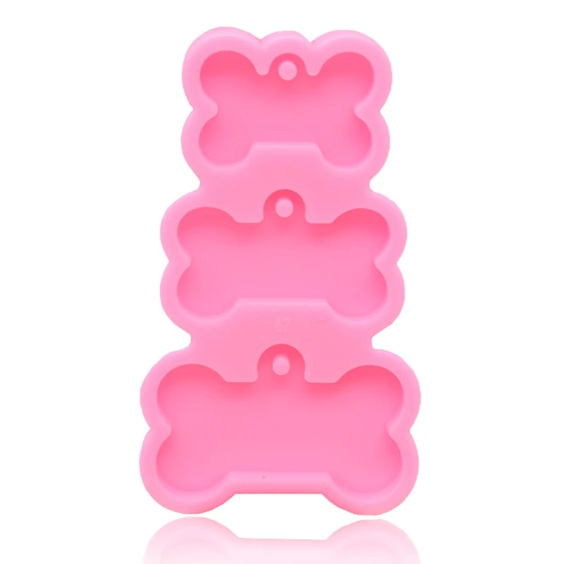 3-Cavities Dog Tag Bone Shaped Keychain Epoxy Resin Mold DIY Crafts Decorations Casting Tools Charm Jewelry Pendants Silicone
3-Cavities Dog Tag Bone Shaped Keychain Epoxy Resin Mold DIY Crafts Decorations Casting Tools Charm Jewelry Pendants Silicone