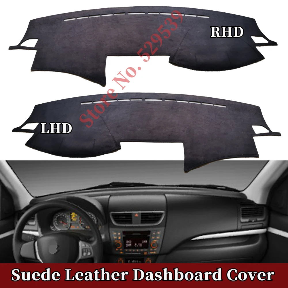 For Suzuki Swift G3 IV GLX FZ NZ AZH 2010-2016 Car-styling Suede Leather Dashmat Dashboard Cover Dash Mat Accessories Carpet
For Suzuki Swift G3 IV GLX FZ NZ AZH 2010-2016 Car-styling Suede Leather Dashmat Dashboard Cover Dash Mat Accessories Carpet