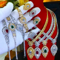 GODKI Luxury Gorgeous Necklace Earrings Jewelry Set Women Wedding Gorgeous Sparkly Women Wedding Engagement High Quality GODKI Luxury Gorgeous Necklace Earrings Jewelry Set Women Wedding Gorgeous Sparkly Women Wedding Engagement High Quality