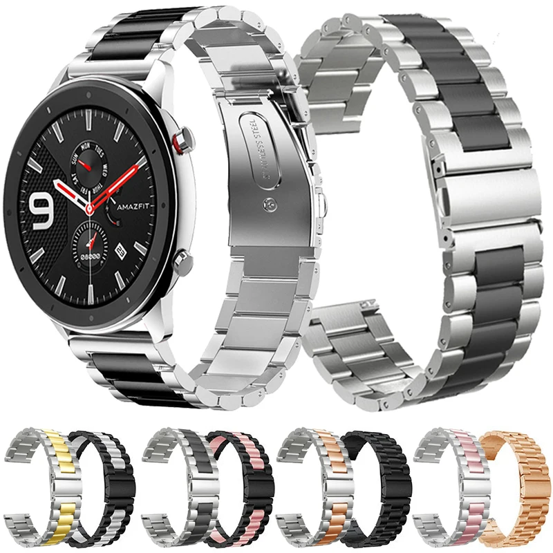Металлический ремешок из нержавеющей стали для Xiaomi Huami Amazfit GTR 2E/47 мм GTR 42 мм, браслет для смарт-часов Amazfit GTS 2 Mini/Bip S
Металлический ремешок из нержавеющей стали для Xiaomi Huami Amazfit GTR 2E/47 мм GTR 42 мм, браслет для смарт-часов Amazfit GTS 2 Mini/Bip S