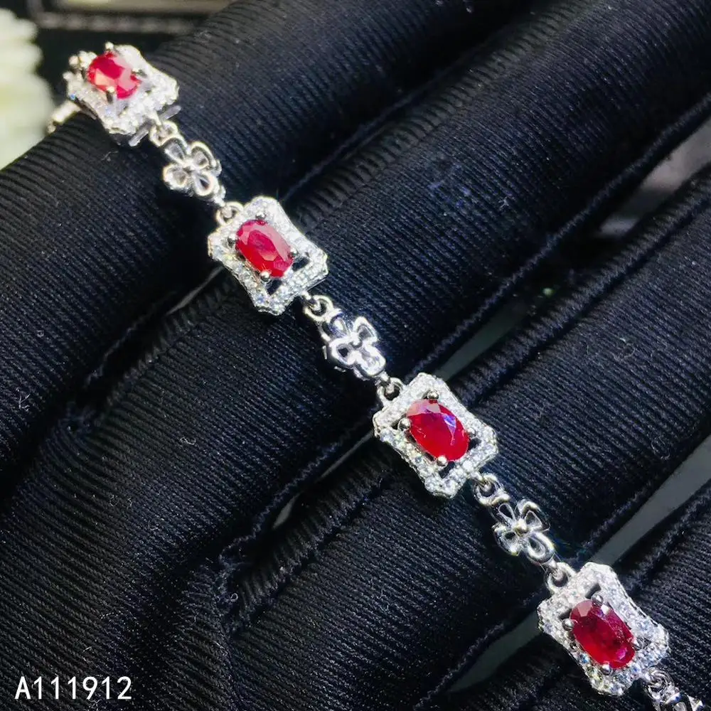KJJEAXCMY fine jewelry natural Ruby 925 sterling silver new women hand bracelet support test lovely
KJJEAXCMY fine jewelry natural Ruby 925 sterling silver new women hand bracelet support test lovely